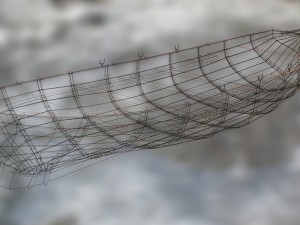 boat yawl 6 oars Modèle 3D