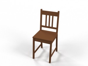 chair stefan ikea Model 3D