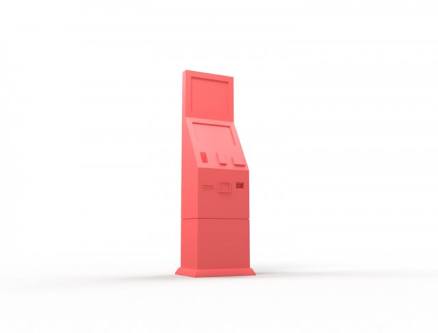 vending machine 3D Baskı Modeli .c4d .max .obj .3ds .fbx .stl .blend 
