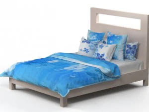 bed 3D Model