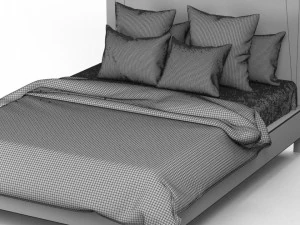 bed 3D Model