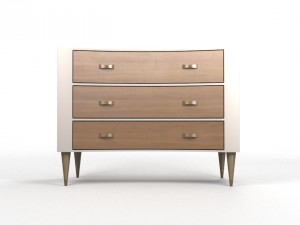 percy chest brass Modèle 3D