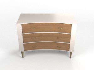 percy chest brass Modèle 3D