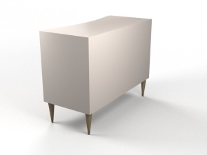 percy chest brass Modèle 3D