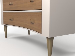 percy chest brass Modèle 3D