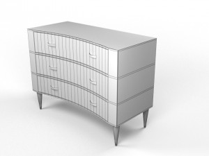 percy chest brass Modèle 3D