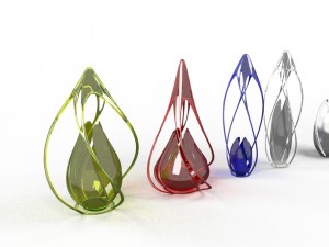 vase-lamp organic 3D मॉडल