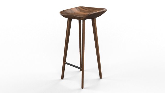 tractor barstool 3D Model .c4d .max .obj .3ds .fbx .stl .blend 