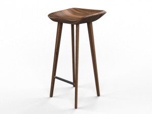 tractor barstool Model 3D