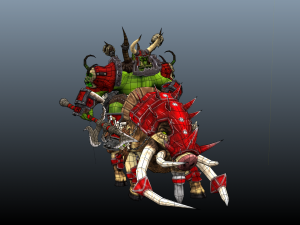 orc boar rider 3D Model