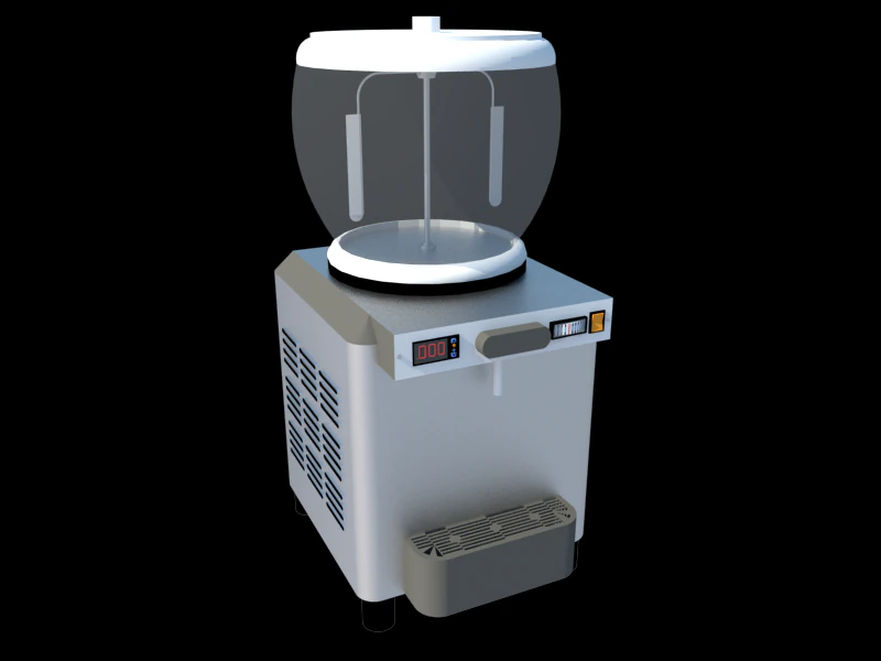 cold drinks dispenser 3D Model .c4d .max .obj .3ds .fbx .stl .blend 