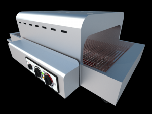 toaster horizontal tunnel Model 3D