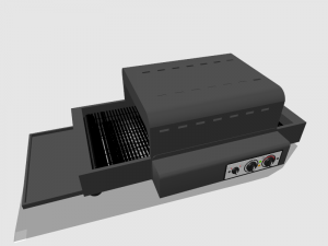 toaster horizontal tunnel Model 3D
