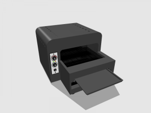toaster vertical tunnel Modello 3D