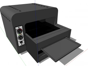 toaster vertical tunnel 3D Model
