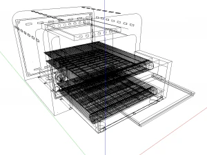 toaster vertical tunnel 3D Model
