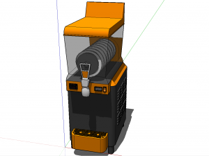 slush machine Model 3D
