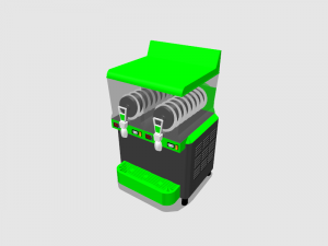 slush machine double 3D 모델
