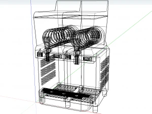 slush machine double 3D Model