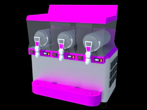 granizadora triple Modelo 3D