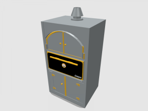 charcoal oven josper 50 lacxp 3D मॉडल