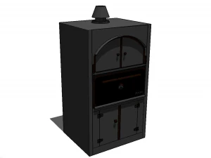 charcoal oven josper 50 lacxp 3D Model