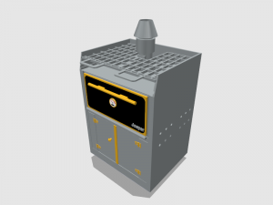 charcoal oven josper 50 lbc Model 3D