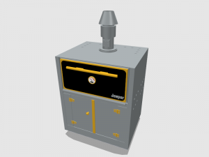 charcoal oven josper 50 l 3D 모델