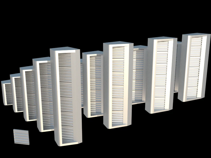 conjunto de 20 capuzes murais Modelo 3D .c4d .max .obj .3ds .fbx .stl .blend 