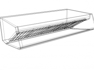 set of 20 mural hoods 3D Модель