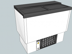 bottle cooler horizontal 3D Model