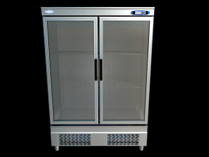 refrigerator cabinet exhibitor 2 door Model 3D