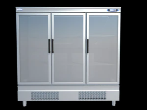 refrigerator cabinet exhibitor 3 door 3D Model
