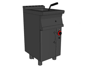 industrial fryer 11 liters 3D Model