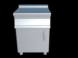 kitchen neutral module 60 cm 3D Модель