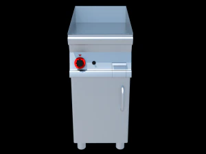 industrial griddle 40 cm 3D Model