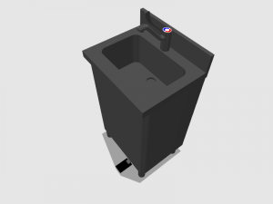 industrial handwash Modelo 3D