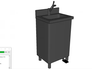 industrial handwash 3D Model