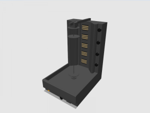 gas doner kebab machine Model 3D