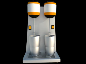ice cream mixer double 3D Model