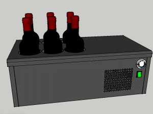 bottle cooler 3D Модель