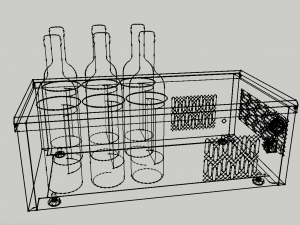 bottle cooler 3D Модель