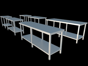 work tables 3D Model