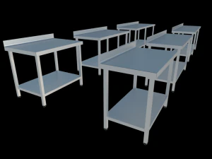 work tables 3D Model