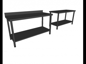 work tables 3D Model