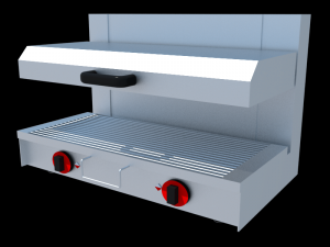 salamander grill 3D Model
