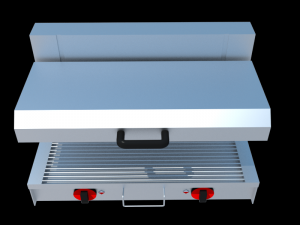 salamander grill 3D Model
