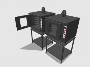 convection oven 3D Model