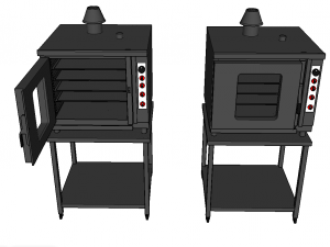 convection oven 3D Model