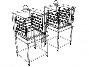 convection oven 3D Model